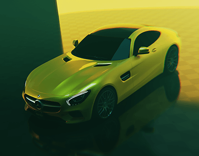 Project thumbnail - Mercedes AMG GT 2016 | Dreamcar | Rereading Study