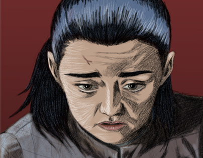 Arya Stark, comic panel