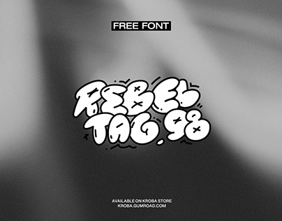 Rebel Tag 98 [FREE FONT]