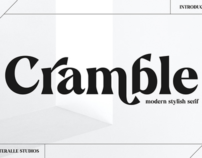 Cramble Display Font