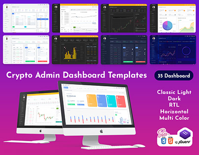 Crypto - Cryptocurrency Dashboard Admin Template