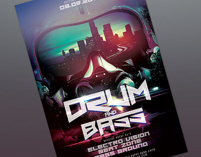 Drum and Bass Flyer