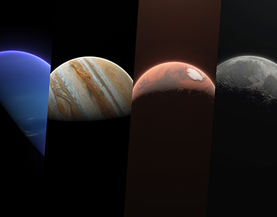 3D Space model | Solar system