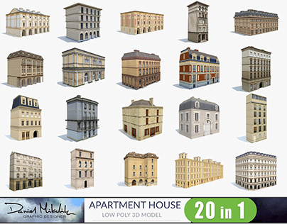 Apartment House BUNDLE PACK 20in1