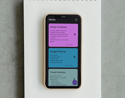 Notes-App || Mobile app build with Flutter