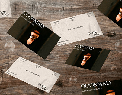 Logo and flyers for new brand “Doormaly”