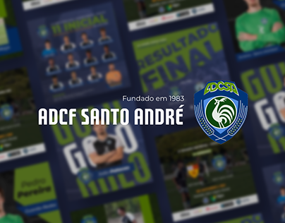 Soccer Social Media Content :: ADCF Santo André