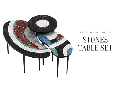 STONES TABLE SET