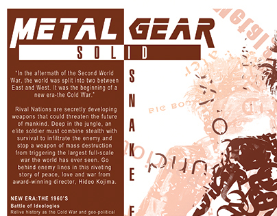 Metal Gear Solid - Spread