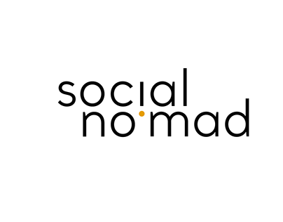 Social Nomad / elementy identyfikacji wizualnej