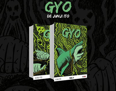 Rediseño de tapas manga GYO de Junji Ito