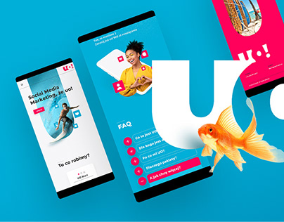 UX/UI for Web - Landing Page UO!