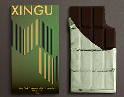 XINGU - Chocolate branding and packaging