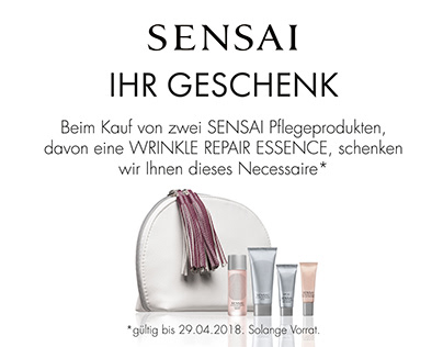 Sensai GWP (Gift With Purchase)