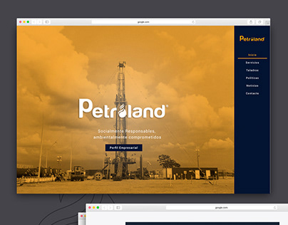 Petroland S.A.S - Diseño Web-Por Braco Estudio