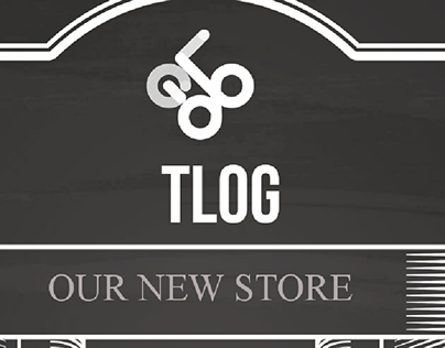 flayer for tlog store designed by "soufiane birri"