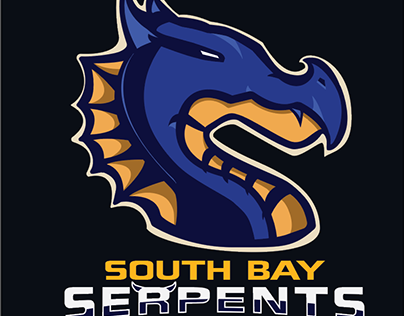 South Bay Serpents: Mascot Logo
