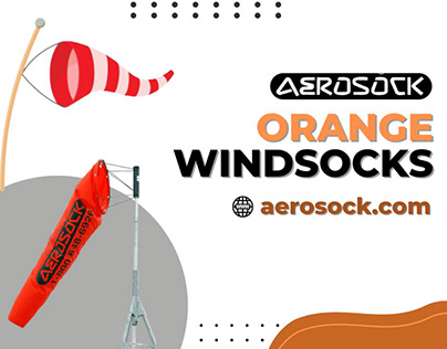 How Orange Windsocks Keep Airports Safe