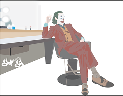 Joker Digital Portrait
