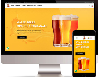 E-commerce Galix Birre Artigianali Belghe