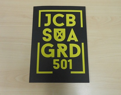 GRAD501 Portfolio booklet