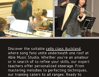 Your Perfect Instrument Class at Able Music Studio