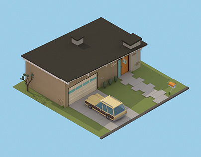 Project thumbnail - 30 isometric renders in 30 days (Round 2)