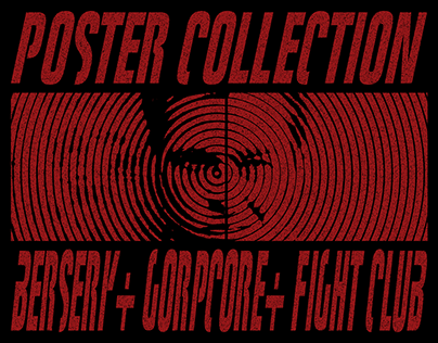 Poster Collection(Berserk, Gorpcore, Fight Club)