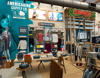 Americanino Store Concept