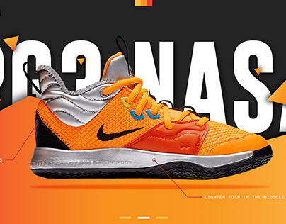 Animation Website - Whop Shoes - Nike PG3 Series