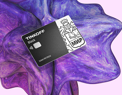 Tinkoff bank visual for debit card
