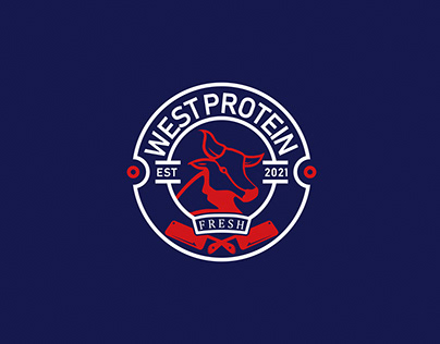 WEST PROTEIN Logo Design