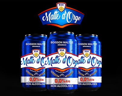 Malte D'orge Beer Can Design