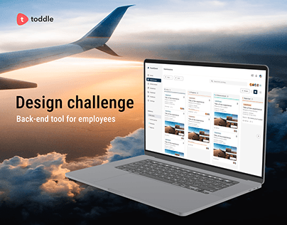 Toddle | Design challenge | Back-end tool for employees