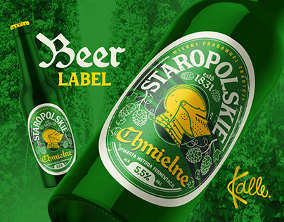 Staropolskie - Beer Label