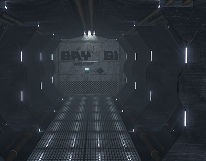 Sci-Fi 3D Corridor