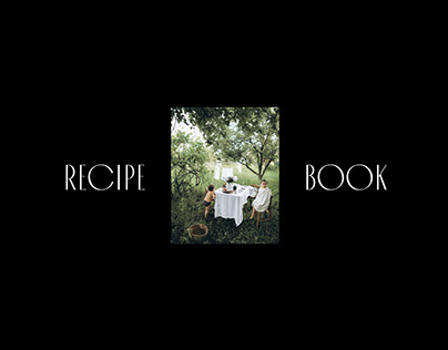 Recipe book - layout design