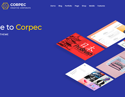 Corpec – Creative & Clean Corporate WordPress Theme