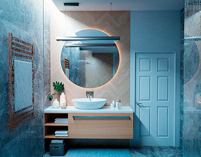 Bathroom render