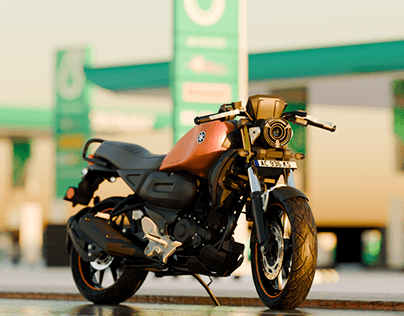 Motorcycle Modelling in Blender