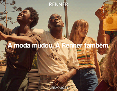 Projeto de rebranding da marca Renner