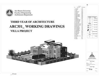Villa Project - Working Drawings