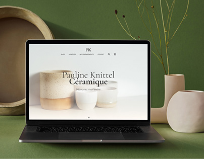 PK Ceramics e-commerce website