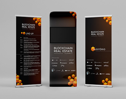 Blockchain Real Estate Summit - Branding design