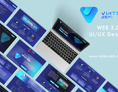 Web 3.0 UI / UX Design: Vinter DeFi