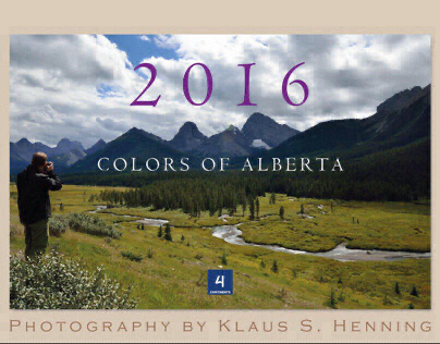 Colors of Alberta (Calendar 2016)