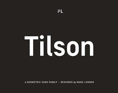 Tilson – Geometric Sans Family