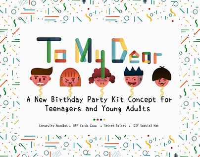 To My Dear - New Birthday Party Kit Concept