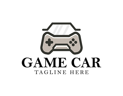 Professional game car logo design
