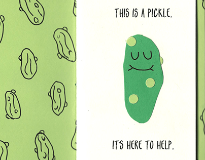 "Pickle Spirit Guide" Zine